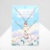 Set 2 Kulon "Centure" Bunny and a letter, colored in gold, 40 cm