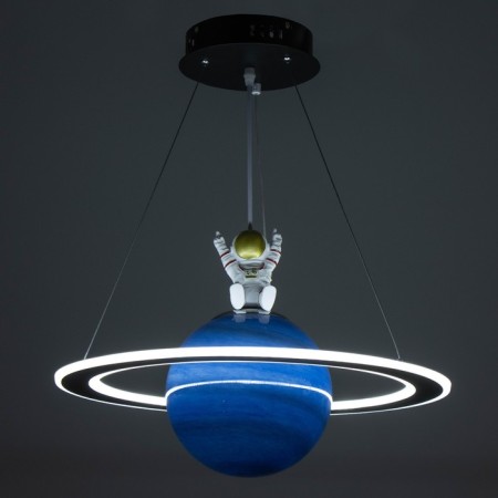 Causte "Cosm Bayerluxonavt and Planet" LED 53W 4000K Black 48x48x40 cm Bayerlux-2