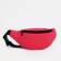 Lightning waist bag, external pocket, fuchsia color