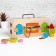 Bizikub "Suitcase with locks and sorter" 17 × 31 × 17 cm