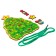 New Year's toy. Figure lacing "New Year! Christmas tree "