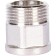 Turnkey adapter Stoutsft-0073-001234, 1/2 "x 3/4", internal thread, nickel.