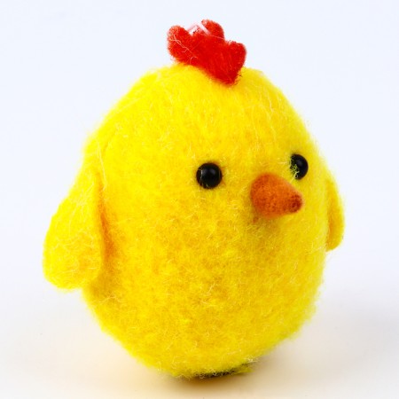 Soft toy "chicken" on a suspension, 6 cm, color mix-1
