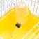 The cage for rodents "Pigzon", 27 x 21 x 17 cm, yellow