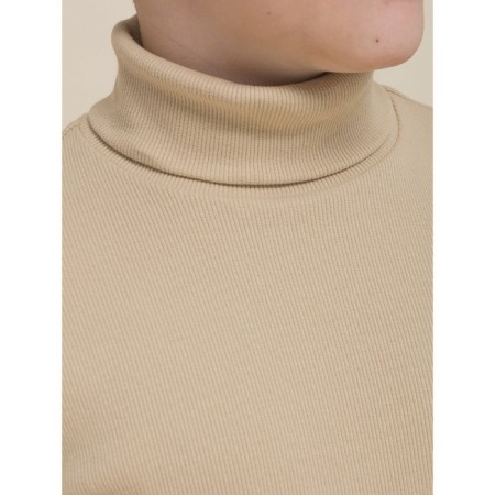 Turtleneck for the boy Pelican, height 98 cm, beige color-2