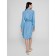 Women's dress, size l, color Bleach Blue