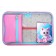 Penal 1 section 140 x 210 x 40 mm, folding pocket and cosmetic bag, fabric, calligrata topontent "Cat Sakura"