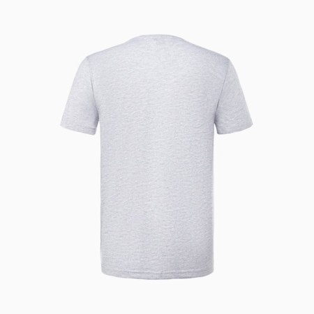 T -shirt male, gray color/print mix, size 44 (s)-7
