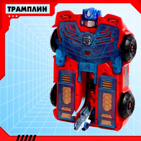 Парковка «Робот», 4 машинки в наборе-9