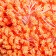 Stamens for flowers "droplets bubble orange" 4x7 mm set 700 pcs length 6.5 cm