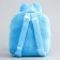 Plush backpack with a pocket, 22 cm x 6 cm x 19 cm "crumbs", mixes