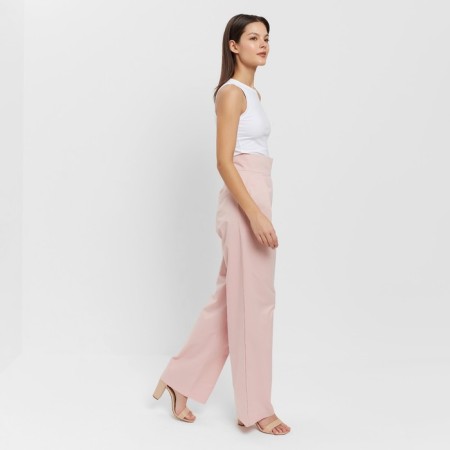 Women's pants minku: enjoy pink color, size 42-1