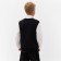 Minaku boy's vest for a boy: School Collection, Black Color, height 164 cm