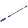 Gel pen Cello "My Gel" Knot 0.5mm, blue ink, soft letter, matte transparent case