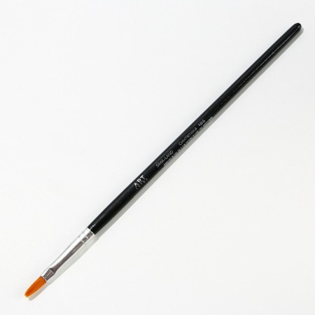 Synthetics brush flat No. 6-1