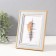 Photo frame plastic 10x15 cm "Antik" Blue with a white stripe 1.5x14x19 cm