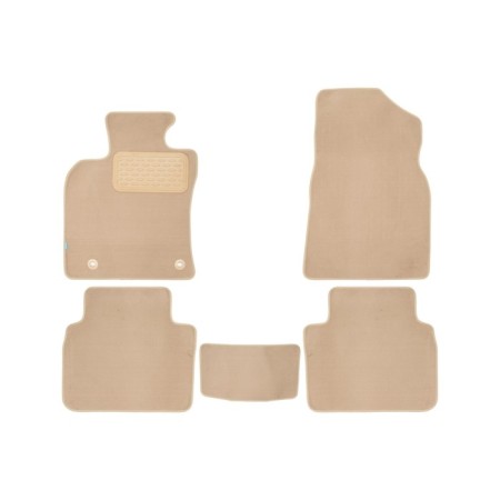 Rugs in the Premium salon for exeed txl M32FL, 2021-, 5 pcs. (textiles, beige color)