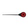 Fishing rod winter balalaika, black color is red, HFB-18