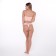 Panties female thongs, white color (Bianco), size 44 (s)