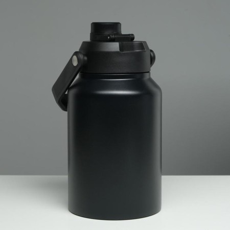 Thermos, 2 l, the Bidon trail, retains heat 48 hours, black-4