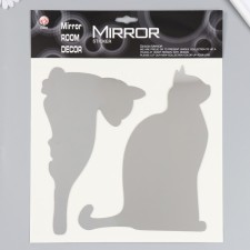 Interior mirror sticker 
