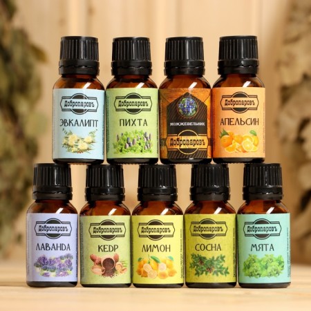A set of essential oils "Forest Notes" 9 pcs of 17 ml of benpar-6
