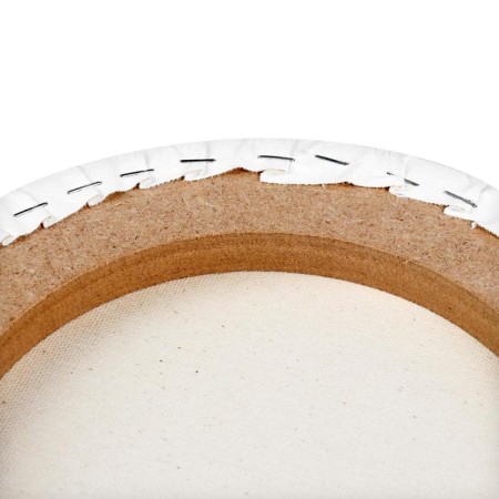Round canvas on the subframe Calligrata, D-25 cm, 2 cm, cotton 100%, acrylic soil, grade, 380 g/m²-2