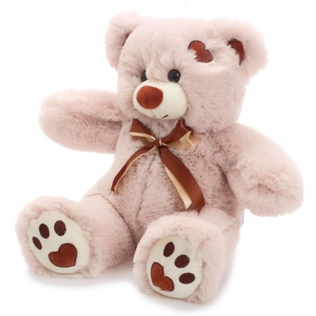 Soft toy "Bear Tony" Latte, 50 cm-1