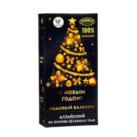 New Year's honey balm Vitamuno Altai "Male", 250 ml-1