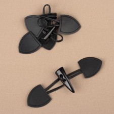 Cleaner clan 16 × 3.6 cm, 3 pcs, black color
