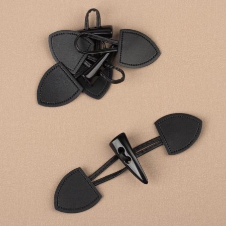 Cleaner clan 16 × 3.6 cm, 3 pcs, black color