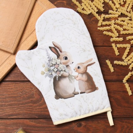 Mittens-place of the "hare" 20x28 cm, 35% HL, 65% PE, Vatin 250 g/m2
