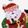 Decorative decoration (suspension) "Santa Claus on the sled" 43.5x30.5 cm