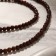 Beads ball No. 4 "Grenat", 50 cm