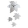 Walls Wall Interior, 3D "Maple Leaf", large, watch 25 x 28 cm