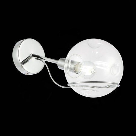 Wall lamp EVOLUCE. Sle102501-01. BACA. 1x40 W, E14, 14x18 cm, color chromium-1