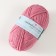 Yarn "Winter version" 95% implements, 5% acrylic volume 100m/100g (85 pink smoke)