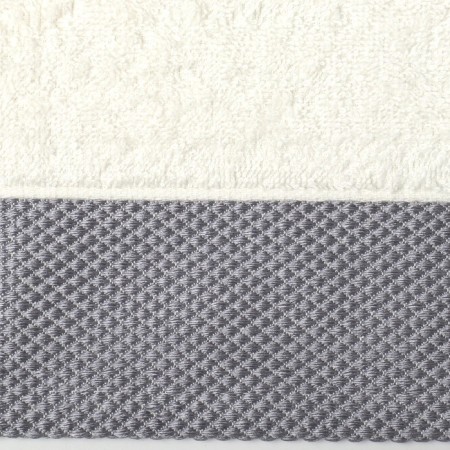 Trick Love Life "Honey" 70*140 cm, milk, gray, 100% HL, 450 gr/m2-3