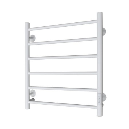 The electric heated towel “Sanprise” Aurora P6, 500x600 mm, universal, white-1