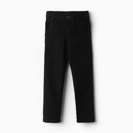 Jeans for a boy, black color, height 140 cm