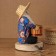 Amulet - brownie "Fyodor with a barrel", h = 33 cm, mix