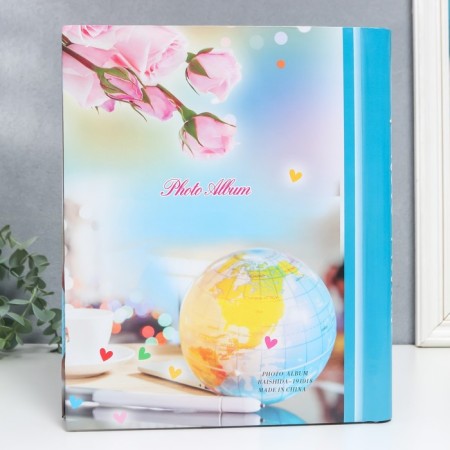 Photo album magnetic 20 sheets "Flower" mix 29x24.5x2.5 cm-5