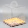 Confectionery box, chest, packaging, “only for you”, 26 x 26 x 28 cm