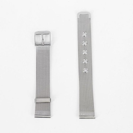 Solomon watch strap, 16 mm, stainless steel, L-19.5 cm, silver-1