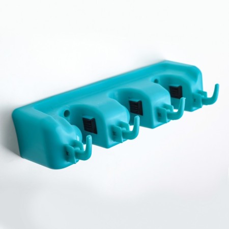 Holder for harvesting inventory with hooks, 26 × 6 × 9 cm, color mix-8