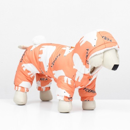 Assumes "Shtilyaga", size XS (DS 21 cm, Osh 25 cm, og 35 cm) white/orange-2