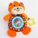 Suspension - Tiger rattle, with a teething, on a crib, stroller, crumb I