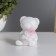 Nightlight "Bear with a rose" 2W LD LR44 white 4x5.5x7cm