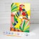 Picture on numbers for children "Parrots", 20 x 28.5 cm