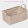 Basket for trifles with handles of the Tilma shares, 30 × 20 × 13 cm, beige color